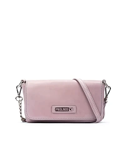 Anna WHA Leather Shoulder Bag, Malva, One Size