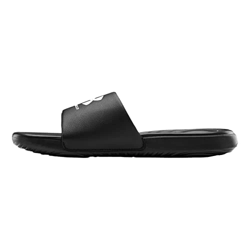 Ansa Fixed Slides Men's Swimming Pool Sandals, 004 Black White, 7 UK