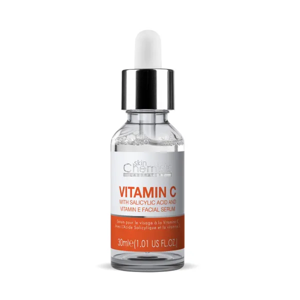 Anti-Ageing Vitamin C Salicylic Acid Facial Serum 30ml - Transparent