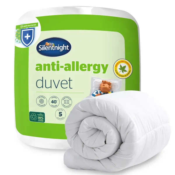 Anti Allergy Duvet Tog - King - White