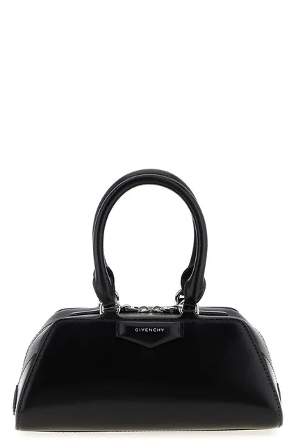 Antigona East-West mini handbag - Black