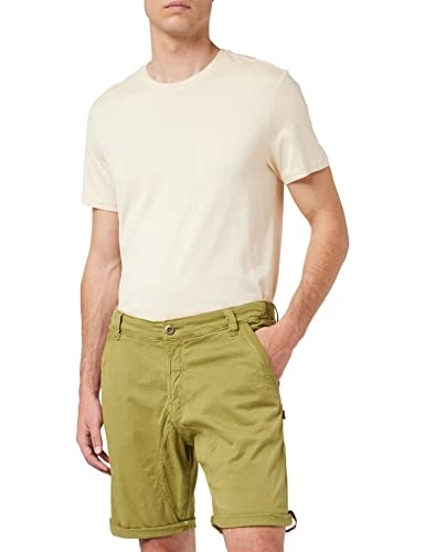 aplha industries Men's Kerosene Bermuda Shorts, Khaki Green, 33