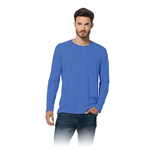 Apparel Men's Classic-T Long Sleeve/ST2500 T-Shirt, Blue (Bright Royal), Medium