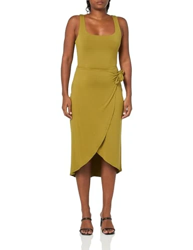 Apparel Women's Rhea Dress, Green Moss, L