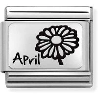 April Birth Flower Charm