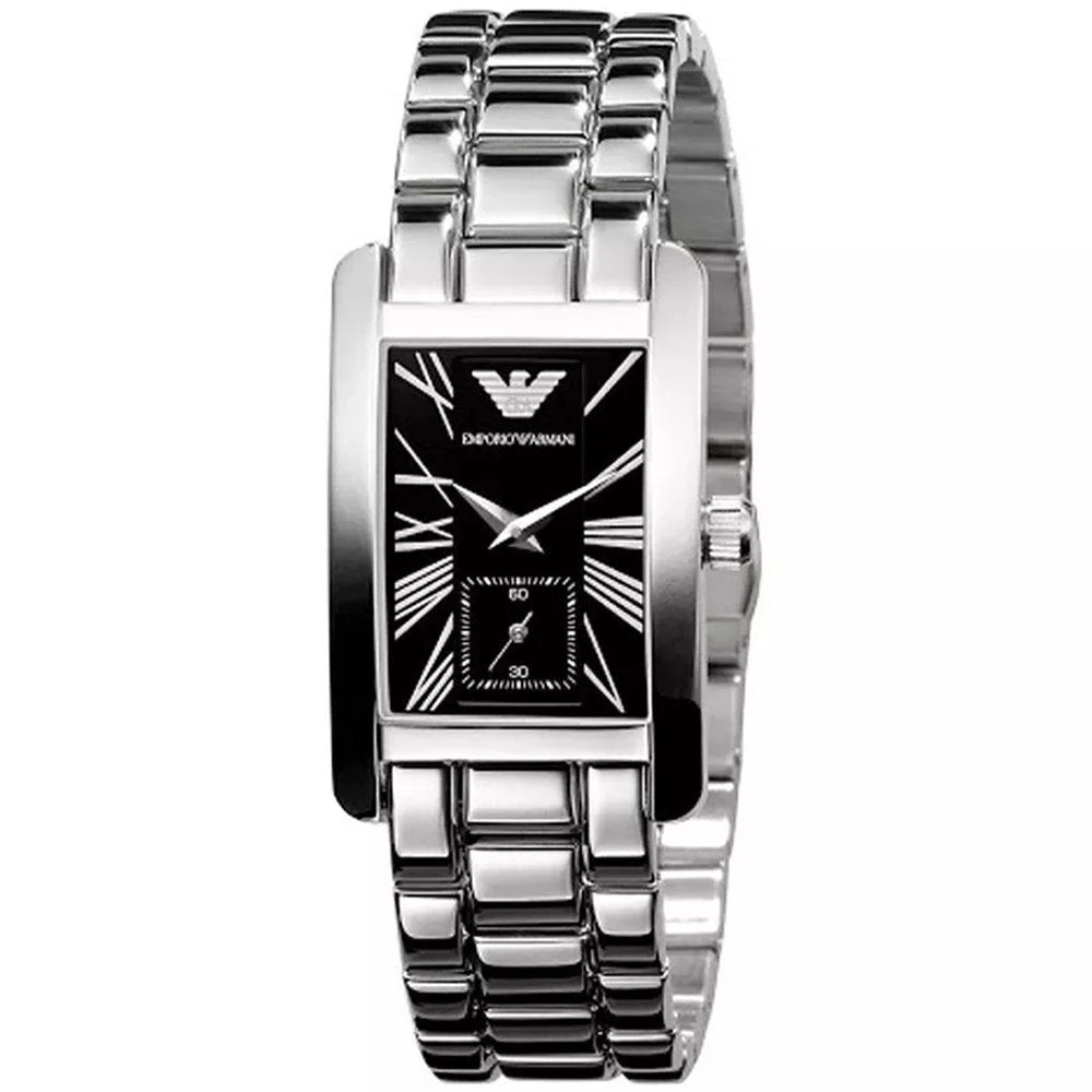 AR0157 Black Dial Ladies Classic Watch ilver