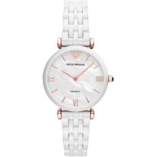 AR1486 Ceramic Ladies Watch - White