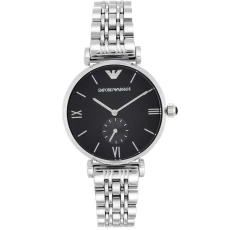 AR1676 Black Dial Mens Watch ulti
