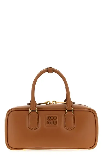 Arcadie large handbag - Brown