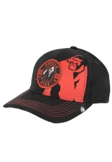 Arden Cap Black Unisex Cap Hat Velcro Patch Adjustable Strap Closure, black, One Size Arden Cap Black Unisex Cap Hat Velcro Patch Adjustable Strap Closure, black, One Size