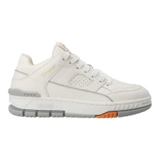 Area Lo White Trainers tylish Low Top Lace Up Sneakers