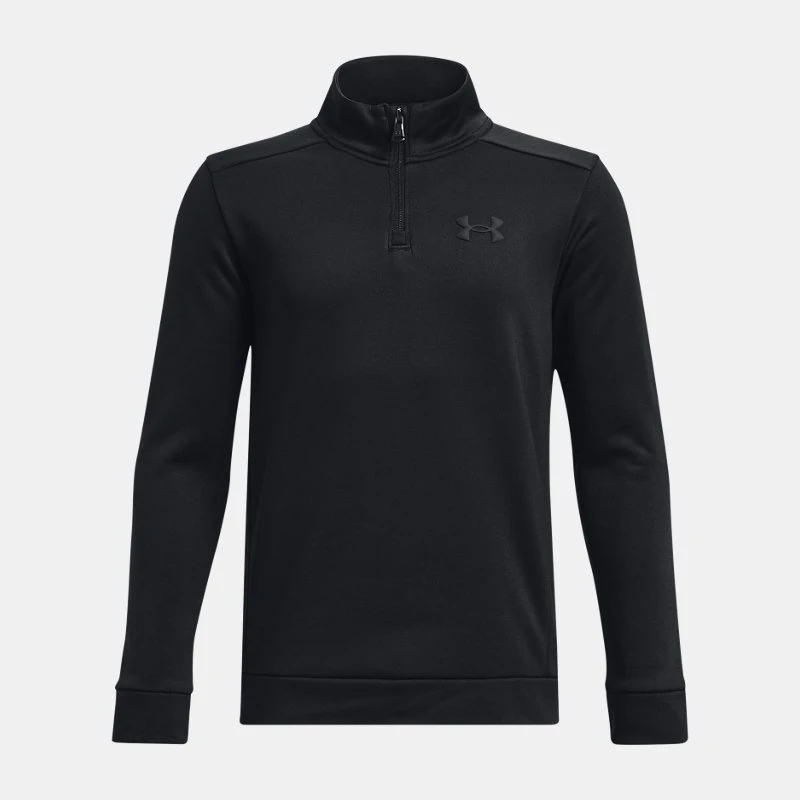 Armour Fleece® Boys ? Zip Black / Black YSM ( 54 in)