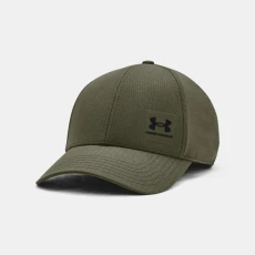 ArmourVent Stretch Mens Fit Cap Marine OD Green / Black /