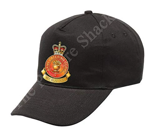 ARMY CATERING CORPS CAP BADGE PRINTED ON A BASEBALL CAP. ARMY