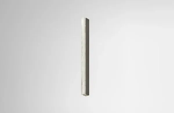Artes 900 - IP44 Wall Light bronze with bronze details and honed alabaster