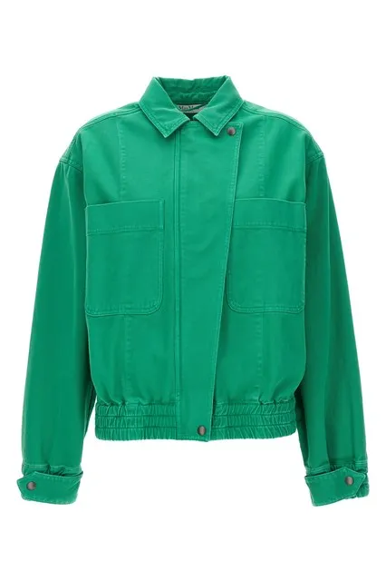 Arturo crop jacket - Green