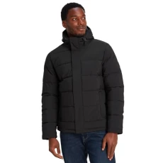 Askham Mens Ultra Warm Wind and Water Resistant Padded Winter Jacket with Eco-Friendly Filling, Adjustable Hood and Inside Zip Pocket