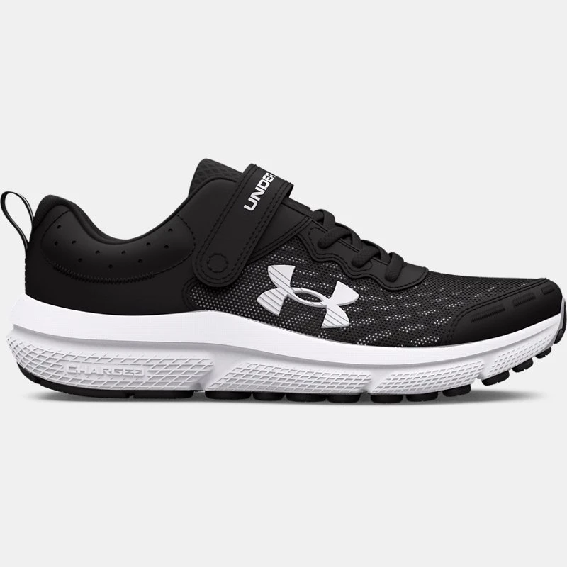 Assert AC Boys Pre chool Running Shoes Black / White / White
