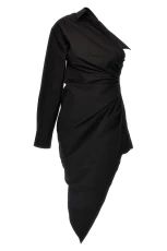 Asymmetrical Shirt Dress Size