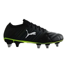 Avanti 1.1 Lace-Up Black Other Leather Mens Rugby Boots 106410 01