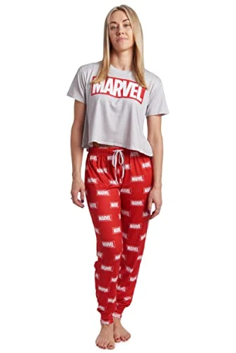 Avengers Women's Jogger Pajama Shirt Adult, , XS