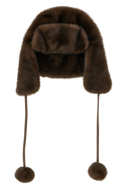 Aviator hat - Brown