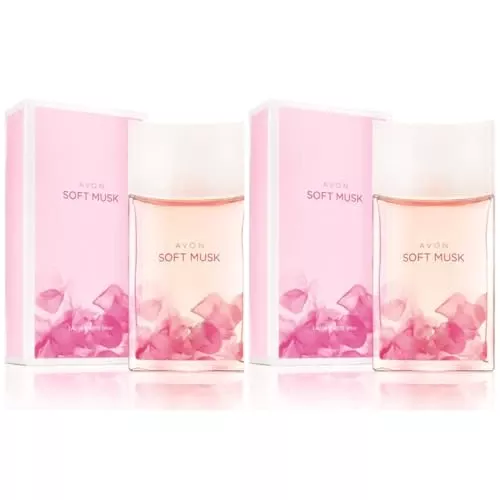 Avon Soft Musk Eau de Toilette Duo (2 x 50ml) - Embrace Subtle Sensuality