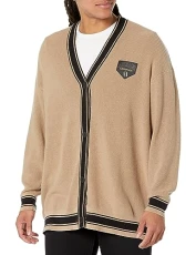 A|X Women's Collegiate Capsule Oversized Knit Cardigan, Stage, Small A|X Women's Collegiate Capsule Oversized Knit Cardigan, Stage, Small