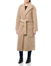 A|X Women's Collegiate Capsule Teddy Robe Jacket Coat, Stage, S A|X Women's Collegiate Capsule Teddy Robe Jacket Coat, Stage, S