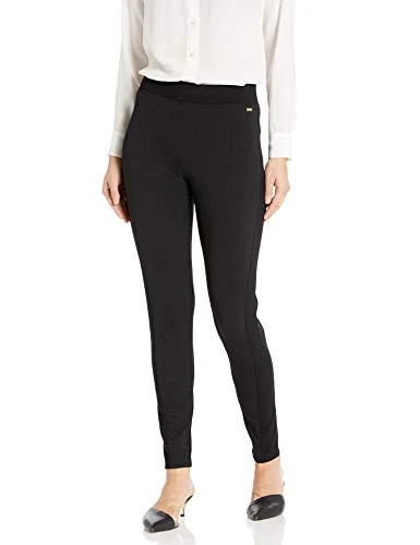 A|X Women's Form Fitting Long Black Leggings, XS