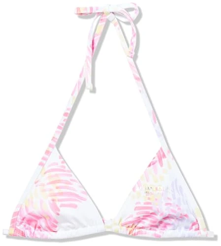 A｜X  Women's Watermelon Triangle Tie Up Bikini Top, Summer Print, XL