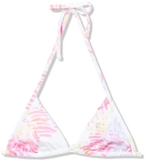 A｜X  Women's Watermelon Triangle Tie Up Bikini Top, Summer Print, XL