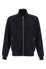 Axten reversible bomber jacket Blue Size 52
