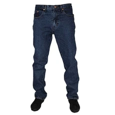 Aztec Mens Straight Leg Regular Fit 29" Leg Jeans Stonewash Blue W36 - L29 Aztec Mens Straight Leg Regular Fit 29" Leg Jeans Stonewash Blue W36 - L29