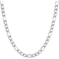 B-Yond Stainless Steel Figaro Chain Necklace