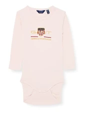 Baby Archive Shield Body and Beanie T-Shirt, Summer Rose, 86