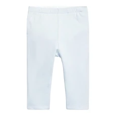 Baby Boy&prime; Pale Blue Reversible Cotton Leggings