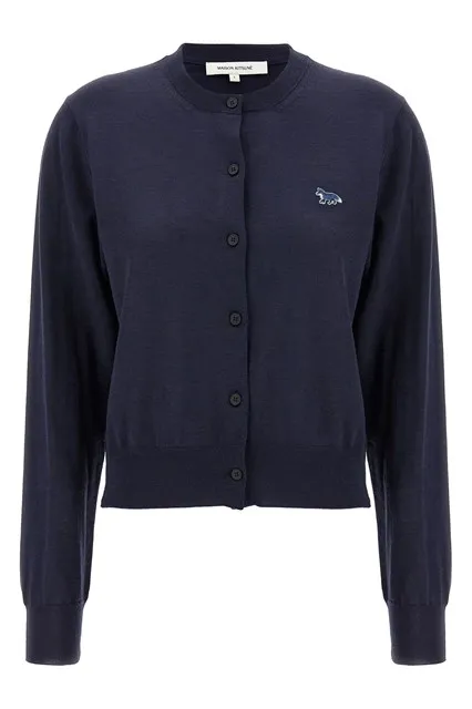 Baby Fox cardigan - Blue