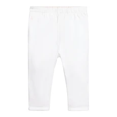 Baby Girl&prime; Pale Pink Reversible Cotton Leggings