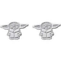 Baby Yoda Earrings - Silver