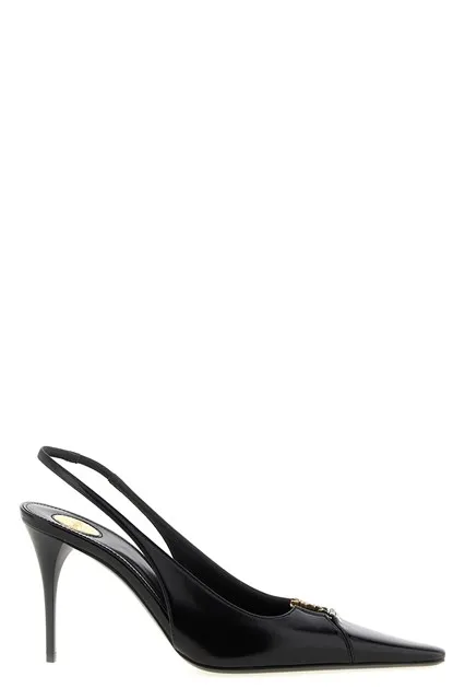 Babylone slingbacks - Black