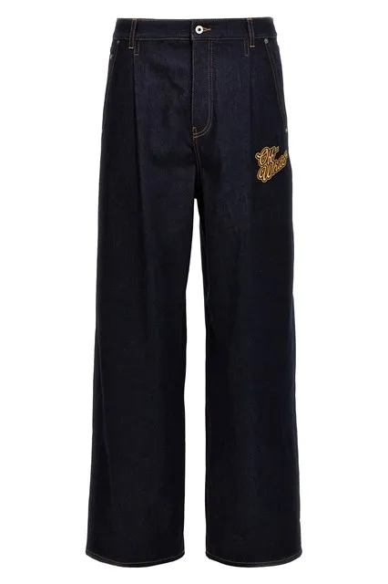 Baggy tapered jeans - Blue