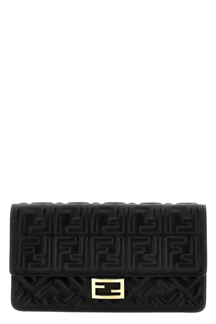 Baguette Wallet On Chain - Black