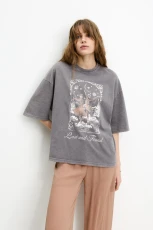 Ballerina Graphic T hirt - Dark grey Ballerina Graphic T hirt - Dark grey