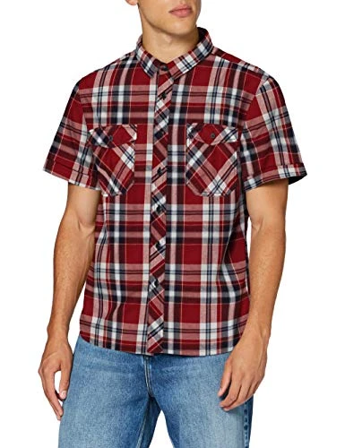 Bandit Shirt Roadstar Check B-4003 - red/black/white, XL