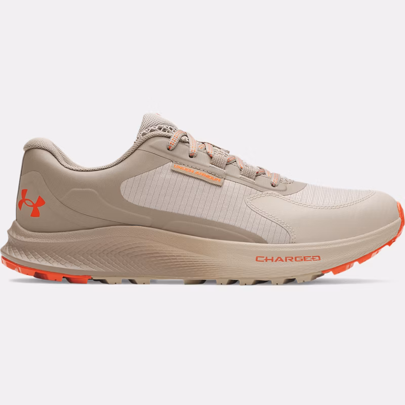 Bandit Trail Mens Running Shoes Timberwolf Taupe / Taupe Dusk / Surplus Orange 115 - Brown