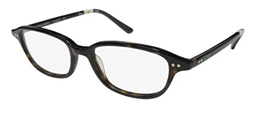 Bangladesh Classic 701 Mens/Womens Designer Full-Rim Shape Contemporary Hip Eyeglasses/Eye Glasses (48-18-135, Tortoise/Multicolor)