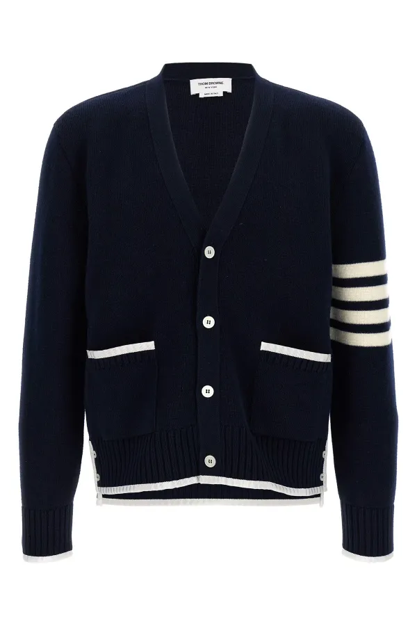 Bar Wool Cardigan - 4