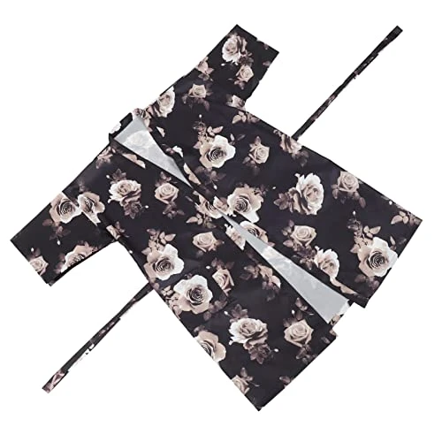 Barber Apron Dress Coats for Women Formal Gown for Women Hair Salon Gown Salon Gown Robes Capes Bathrobe for Women Non-stick Hairdressing Guest Robe Spa Fabric Set Women's White