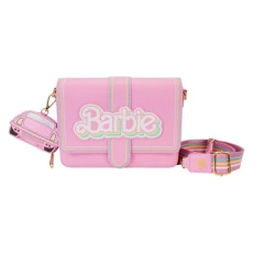 Barbie 65th Anniversary Logo Crossbody Bag with Coin Bag, Multi Barbie 65th Anniversary Logo Crossbody Bag with Coin Bag, Multi